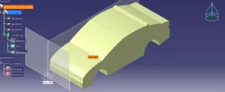Simple Honda City 'Sedan Car' CAD Model Surface Design