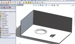 Solidworks Sheet Metal 22 Forming Tools vs Derived Parts