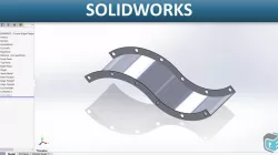 SOLIDWORKS - (Sheet Metal) Circular Edge Flange