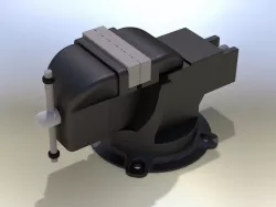 SOLIDWORKS tutorial FOR beginners EX -7- Vise