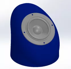Spherical Speaker Housing