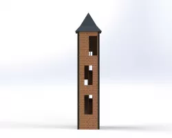 spiral staircase tower
