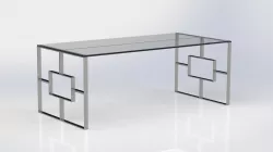 Stainless Steel Coffee table by bk