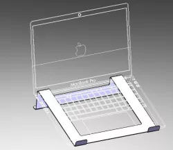 Stainless Steel Laptop Stand