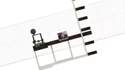 Study table with Rack