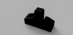 T-Connector (Single) for 10x10 Square Profile
