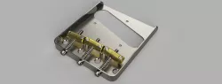 Telecaster Ashtray Bridge and Saddles