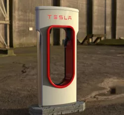 Tesla Supercharger Inner structure