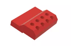 Tormek Fixture for Robotic lawnmower blades