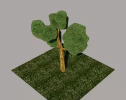 Tree model, 3.4m