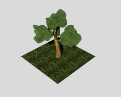 Tree model, 3.7m