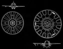 ufo based flying top
