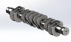 v12 engine crank shaft