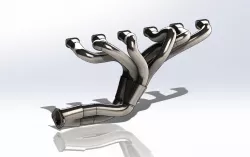 v12 engine exhaust mainfold