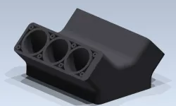 V6 Engine Block