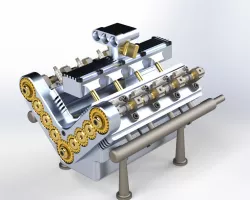 V8 CO2 Engine V3