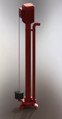 Vertical Sump Pump (Bomba Vertical de Sumidero)
