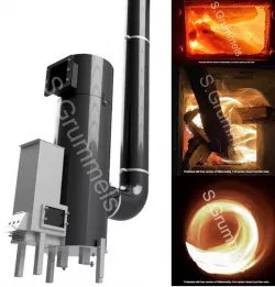 Vortex-Rocket-Stove-Heater