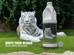 White Tiger Bleach Bottle