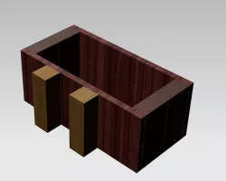 wood block assembly