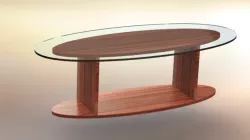 Wooden Coffee Table by bk