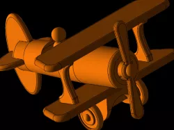 Wooden Plane Toy