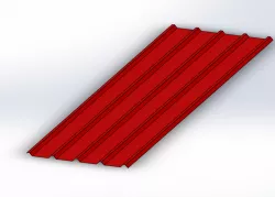 zink metal deck (roof)