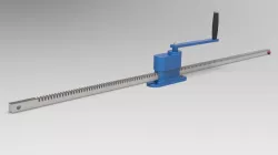 Домкрат настенный реечный ZWW-L 600/1200