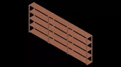 2x4 Shelving Design