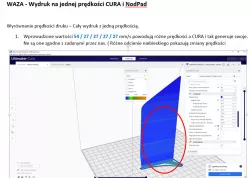 3D printing training file WAZA mode