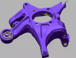 3d scanned suspension part