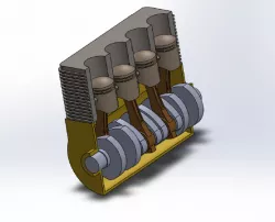 4 Cylinder Engine