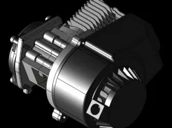 50cc 2-stroke Engine Model-1PE40F-6