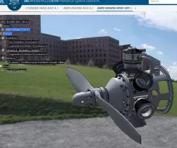 7 Cylinder radial Aero engine