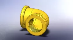 90 Degrees Elbow Pipe