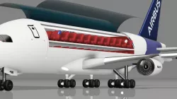 A380 with seats (not to original scale)
