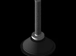 Adjustable Foot (500kg) M10 x 60mm x 50Dia (302-3309)