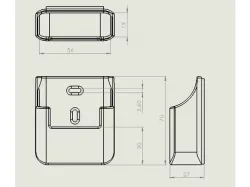 Aircon Remote Control Holder