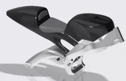 Aprilia RS250 tank tail frame