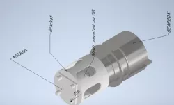 AS5600 magnetic encoder holder