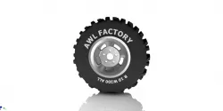 Assembly Tractor Wheel