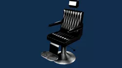 BARBER ARM CHAIR MIKE GEESSER