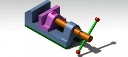Bench Vise Assembly Product