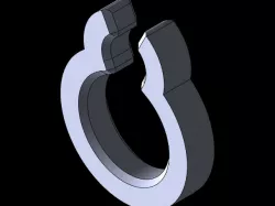 Bowden tube clip