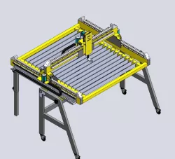 CNC router table (plasma cutter)