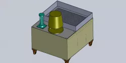 Coolant Tank Sheet Metal 100 Liters capacity