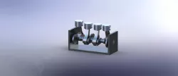 crank connecting rod mechanism