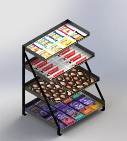 customized sheet metal storage rack system