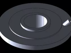 Details of Flange 3d Modelling