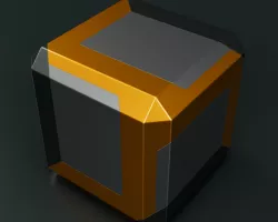 Double/mirrored antahkarana cube design 02